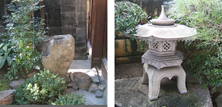 燈篭・手水鉢